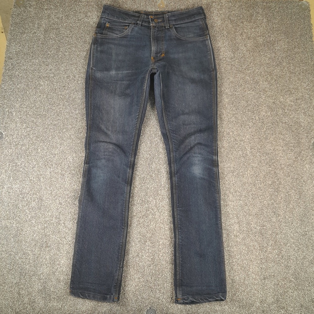 Origin Factory Jeans Mens‎ 32x33 Blue Dark Wash Denim Stretch Made in USA
